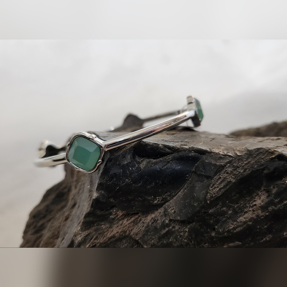 NWT Lia Sophia Turquoise and Silver Bracelet - Picture 5 of 10